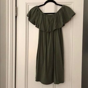 Off the shoulder dress